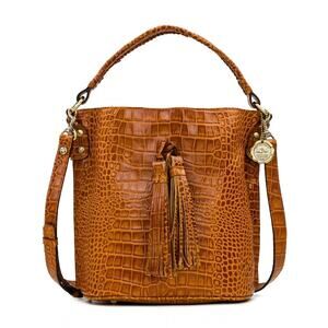 Patricia Nash Torresina Bucket Bag - Cognac